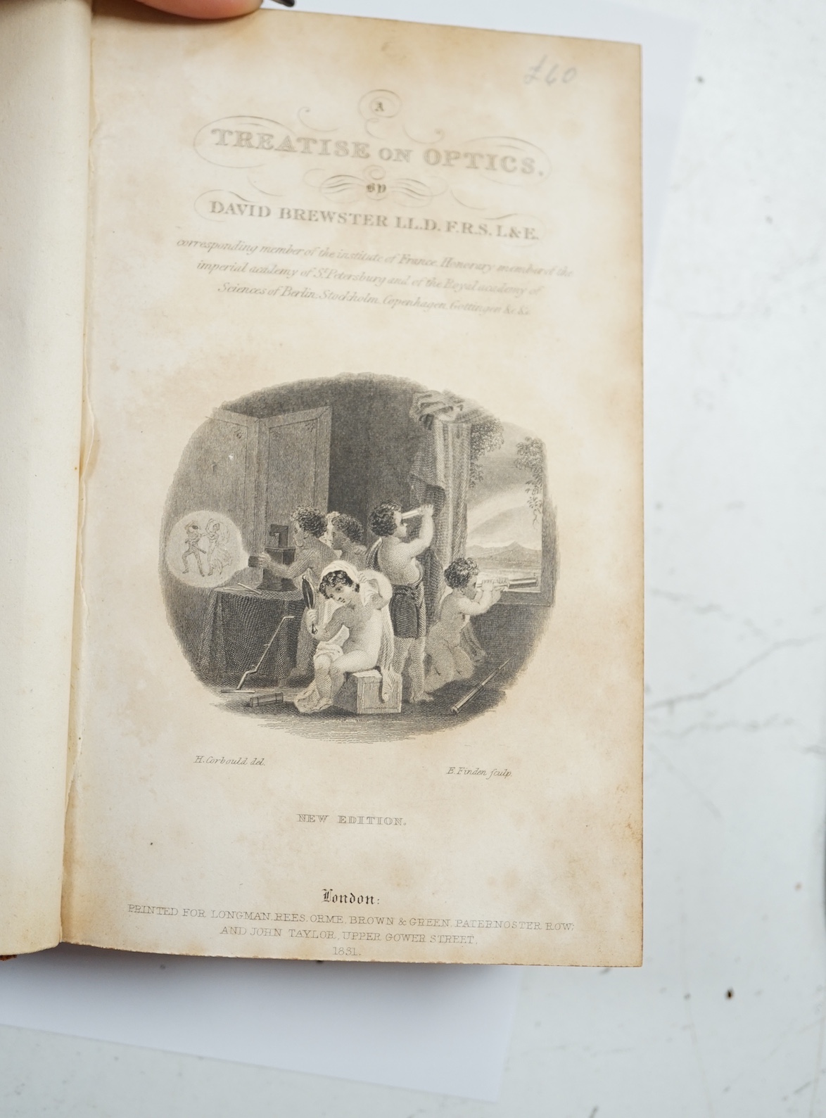 The Cabinet Cyclopaedia. 10 various vols. pictorial engraved titles, old half calf and marbled boards with red and green labels, 1830.